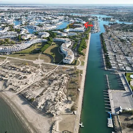 237 Port Camargue, Piscine, Climatisation, 2 Personnes アパート *
